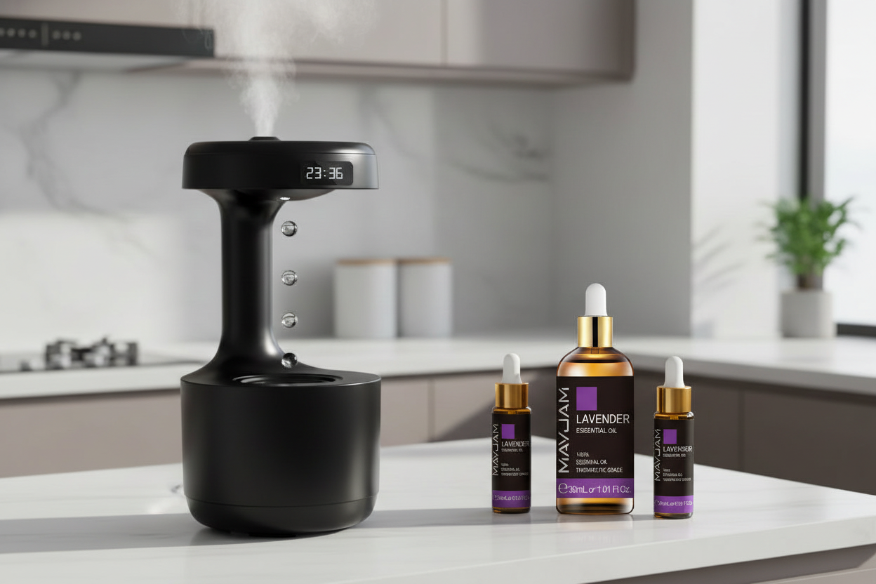 Humidifier and Essential Oils Combined